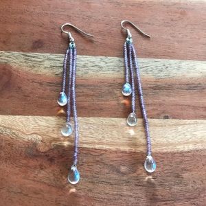 Unicorn tear earrings